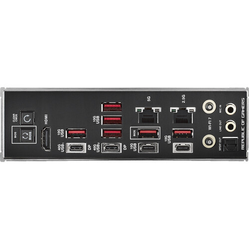 Asus ROG Crosshair X870E Hero AM5 Socket PCIe 5.0 DDR5 WiFi 7 Polymo Lighting II USB 4 Motherboard BUNDLE AMD R7-9800X3D Set