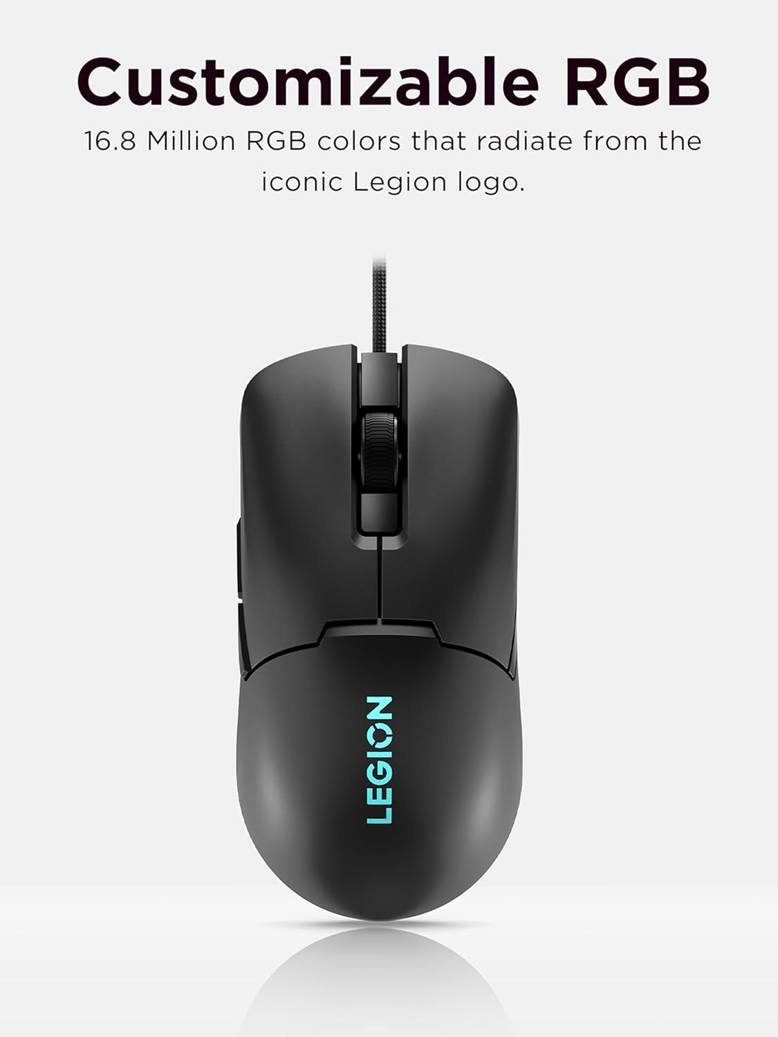Lenovo Legion M300s 8000 DPi Ultralight Wired Gaming Mouse - GY51H47350