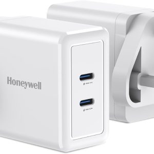 Honeywell Zest Charger GAN 45W Ultra-Fast Wall Charger (White) - HC000044/CHG/GAN/WHT/45W/UK