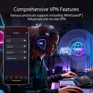 Asus GT-BE98 ROG Rapture Quad-band WiFi 7 320MHz 6GHz 4096-QAM Dual 10G Quad 2.5G Aura RGB AiProtection Pro Aimesh Gaming Router