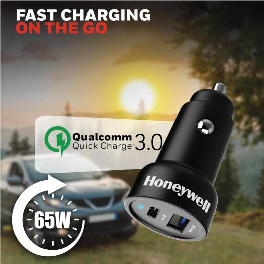 Honeywell Micro CLA 65W PD Smart Charger - HC000054/CHG/CLA/BLK/PD/65W