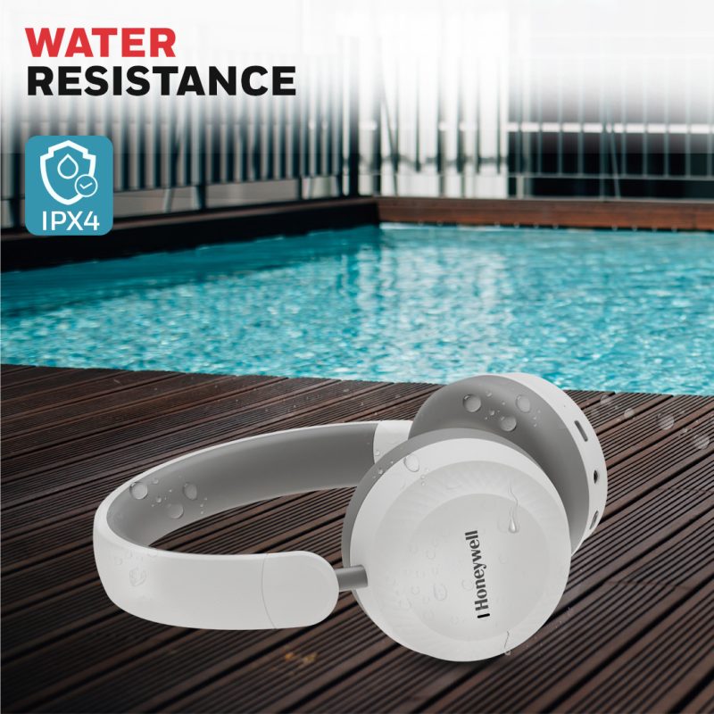 Honeywell Moxie V20 Bluetooth Headphone (White) - HC000012/AUD/HP/V20/WHT