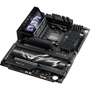 Asus ROG Crosshair X870E Hero AM5 Socket PCIe 5.0 DDR5 WiFi 7 Polymo Lighting II USB 4 Motherboard BUNDLE AMD R7-9800X3D Set
