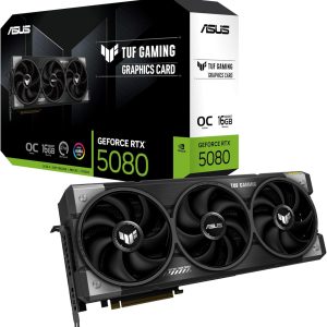 ASUS TUF Gaming GeForce RTX? 5080 16GB GDDR7 OC Edition Graphic Card Bundle TUF Gaming 1200G PSU
