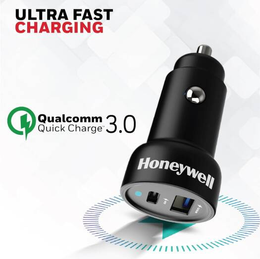 Honeywell Micro CLA 45W PD Smart Car Charger - HC000053/CHG/CLA/BLK/PD/45W