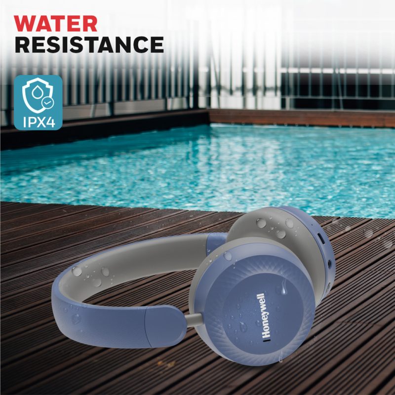 Honeywell Moxie V20 Bluetooth Headphone (Blue) - HC000013/AUD/HP/V20/BLU