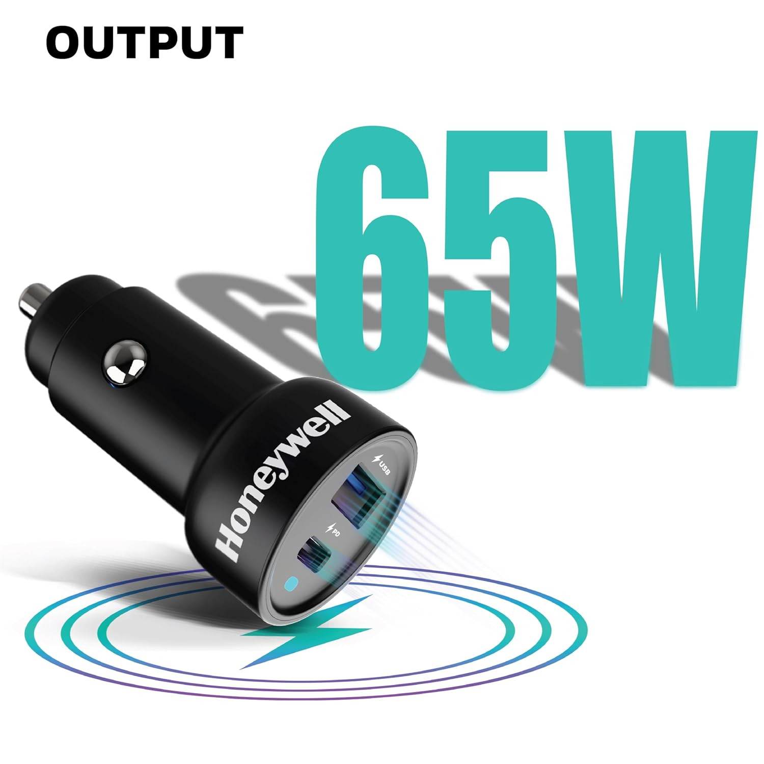 Honeywell Micro CLA 65W PD Smart Charger - HC000054/CHG/CLA/BLK/PD/65W
