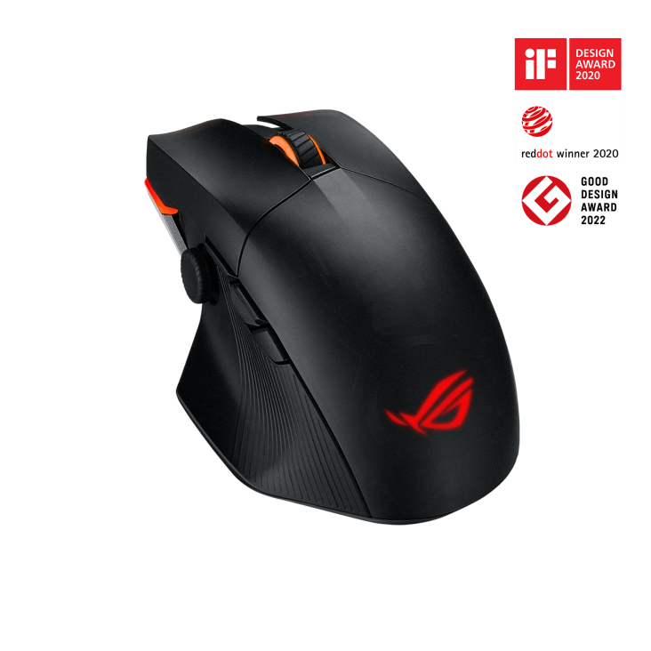 Asus ROG P708 Chakram X Origin Aimpoint 36,000 DPi Tri-Mode Wireless RGB Gaming Mouse