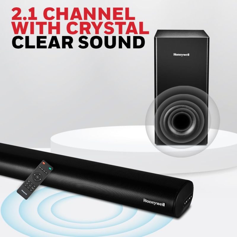 Honeywell Trueno U3000 Soundbar - HC000259/AUD/SB/U3000/BLK