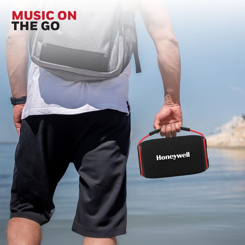 Honeywell Suono P400 Bluetooth Speaker (Black) - HC000117/AUD/BTS/P400/BLK