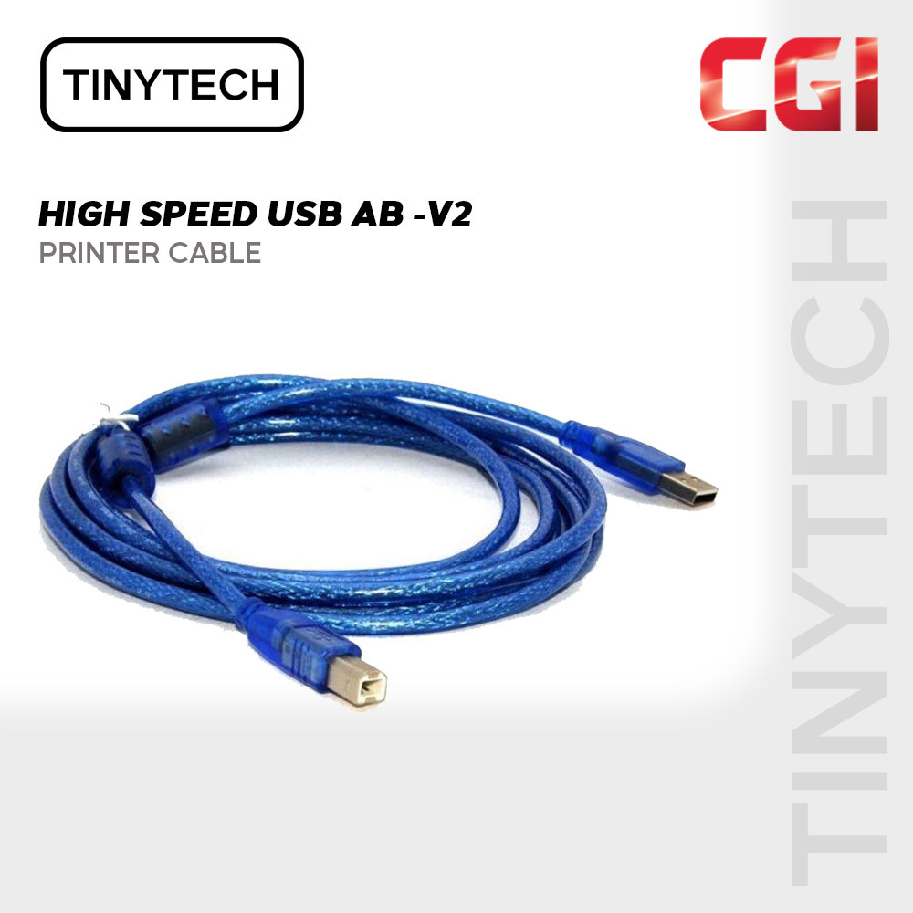 Tinytech CB-USB64/AB1.5m USB 2.0 High Speed USB 1.5m High Quality Printer Cable