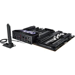Asus ROG Crosshair X870E Hero AM5 Socket PCIe 5.0 DDR5 WiFi 7 Polymo Lighting II USB 4 Motherboard BUNDLE AMD R7-9800X3D Set