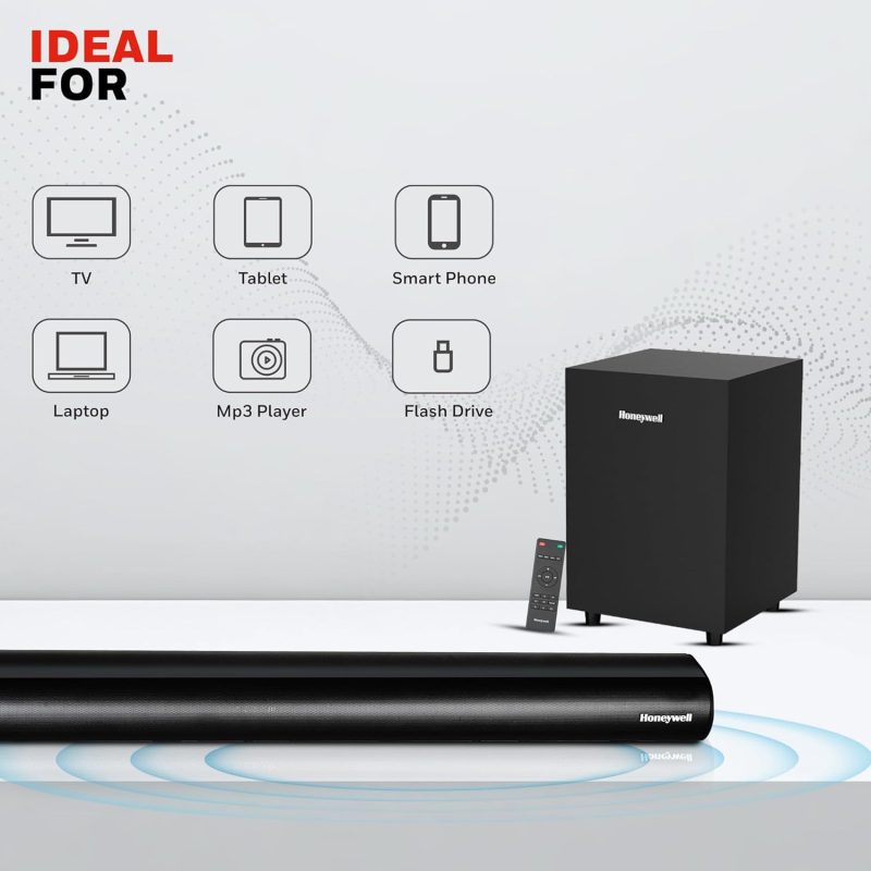 Honeywell Trueno U2000 Soundbar - HC000258/AUD/SB/U2000/BLK