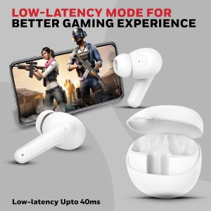 Honeywell Moxie V1400 Truly Wireless Earbuds (White) - HC000324/AUD/TWS/WHT