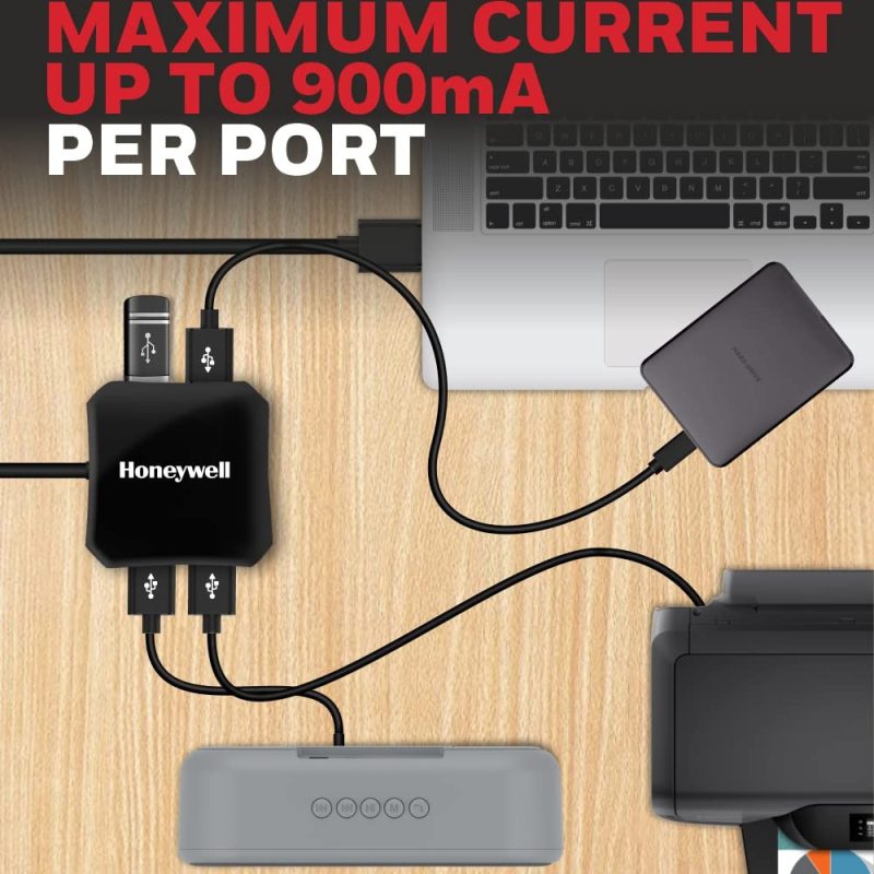 Honeywell Momentum 4 Port USB 3.0 Hub - HC000010/LAP/NPH/4U/3.0