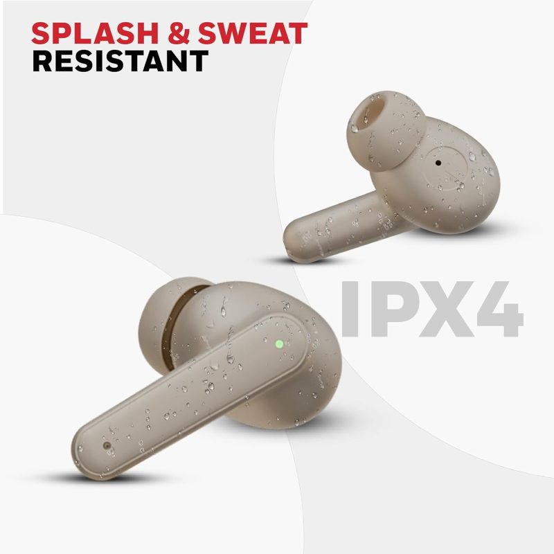 Honeywell Moxie V1400 Truly Wireless Earbuds (Camel) - HC000325/AUD/TWS/CML