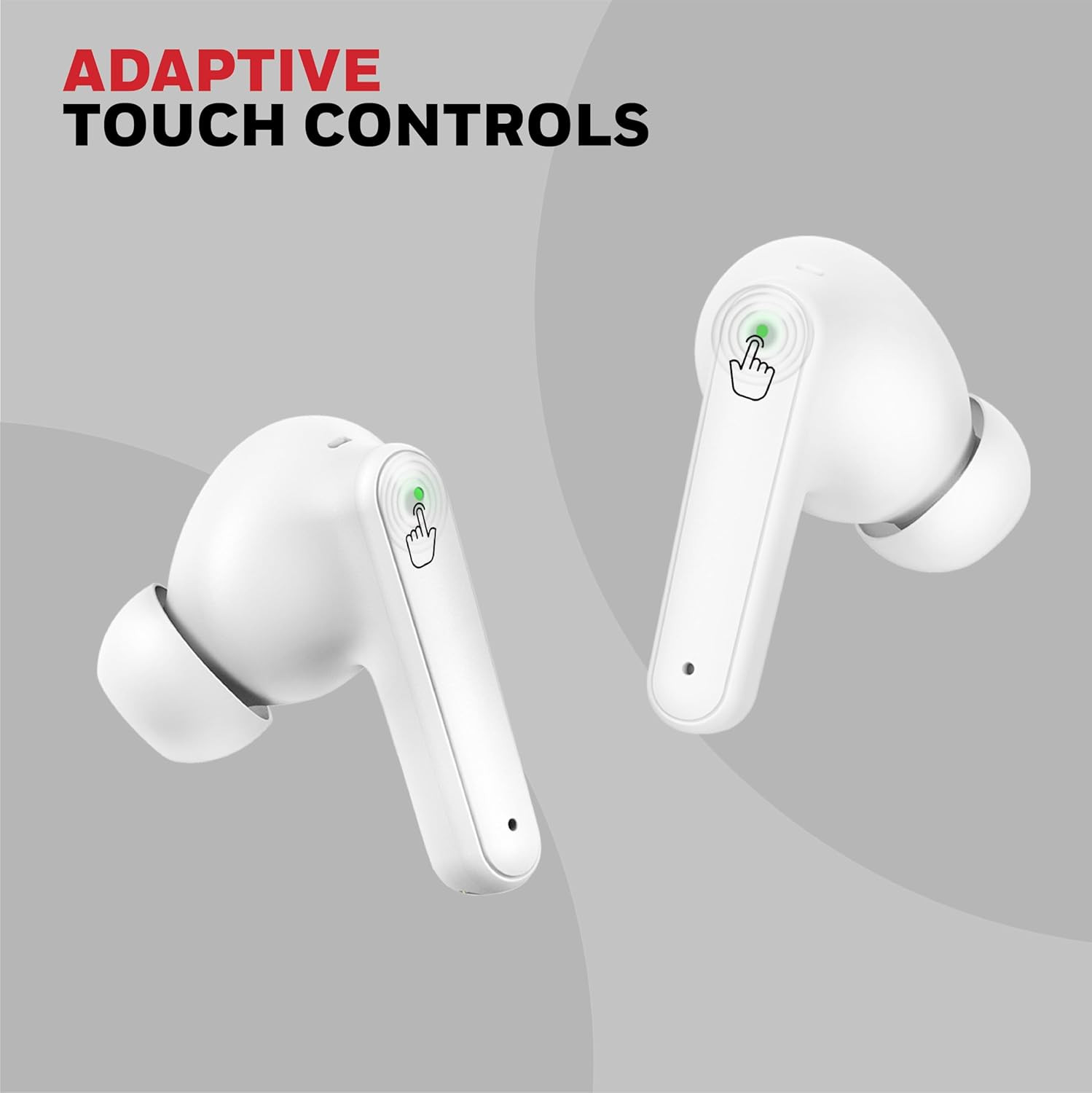 Honeywell Moxie V1400 Truly Wireless Earbuds (White) - HC000324/AUD/TWS/WHT