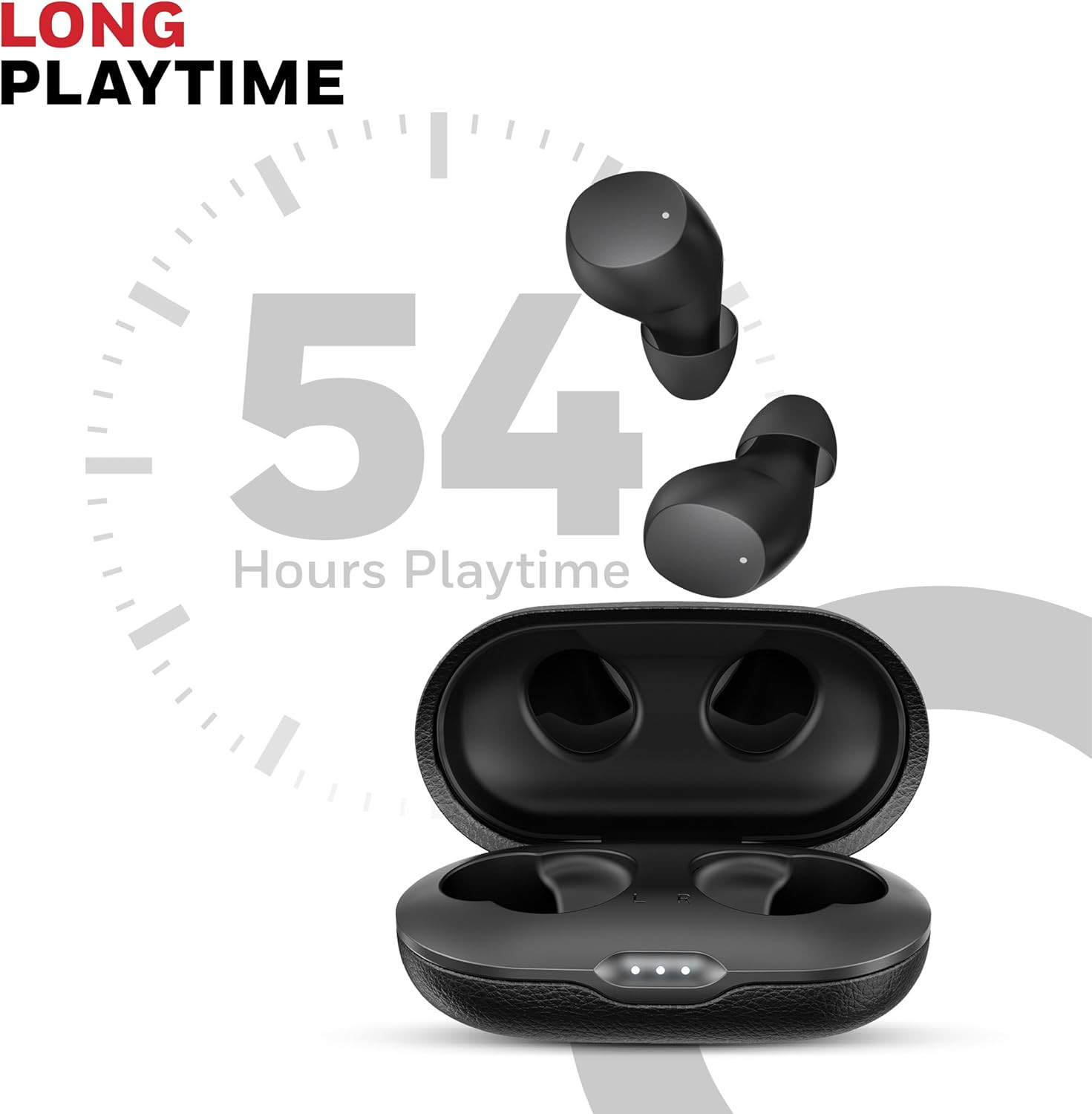 Honeywell Suono P2200 Truly Wireless Earbud (Black) - HC000326/AUD/TWS/BLK