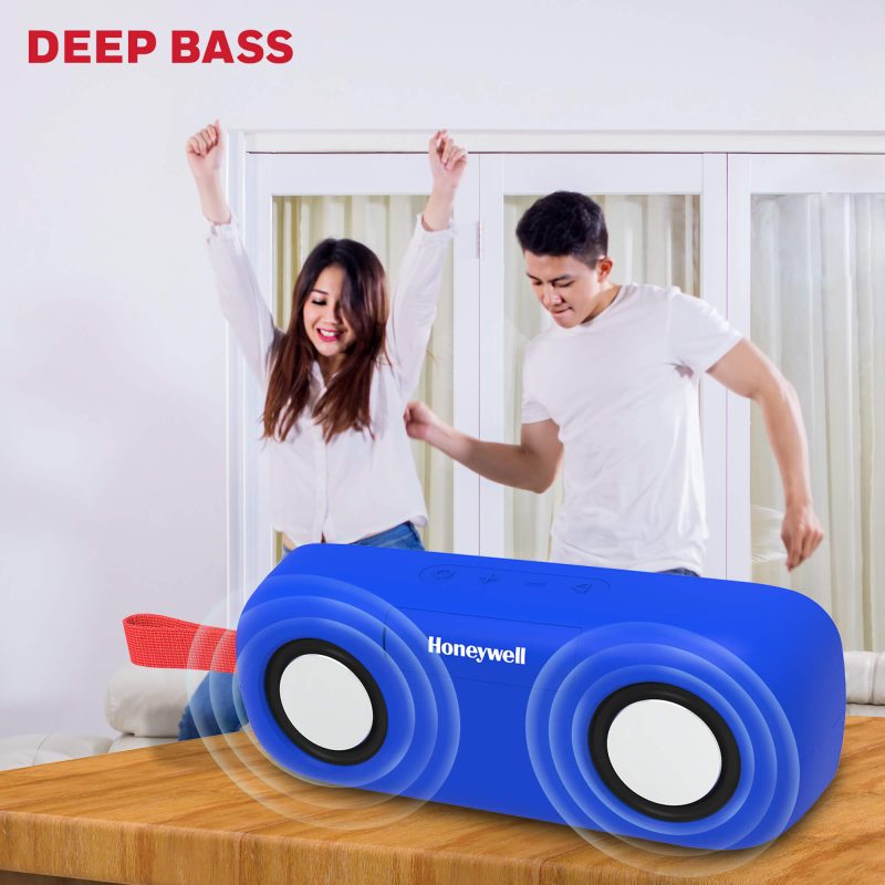 Honeywell Trueno U300 Bluetooth Speaker (Blue) - HC000119/AUD/BTS/U300/BLU