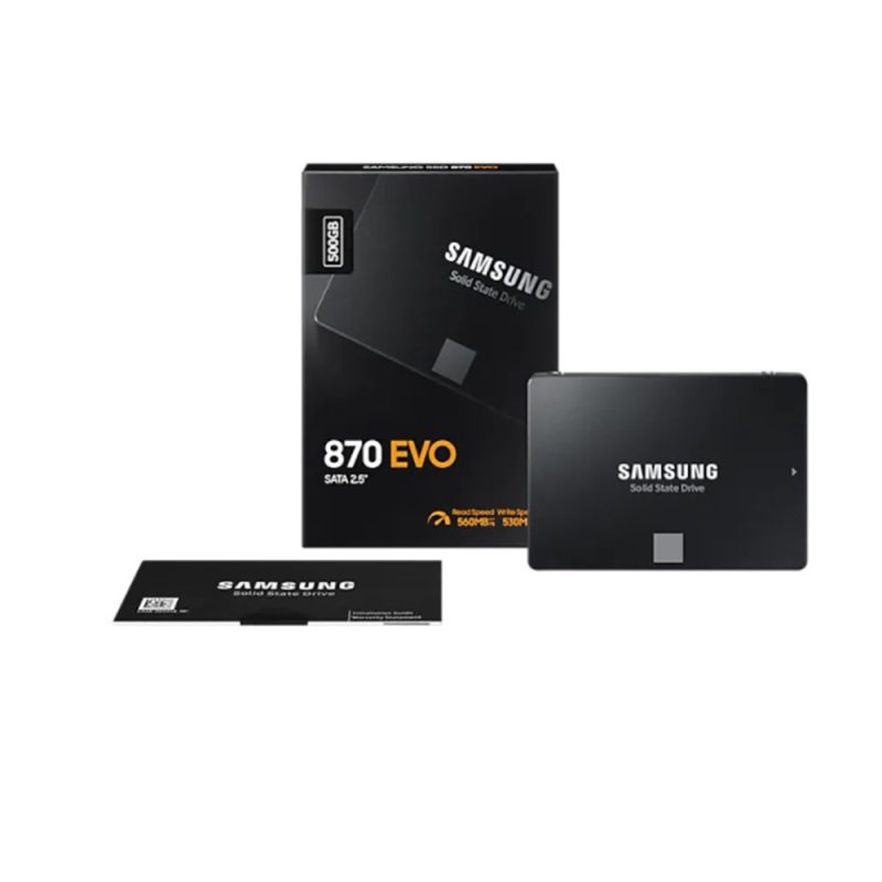Samsung 870 EVO SATA III 2.5 500GB SSD (MZ-77E500BW)