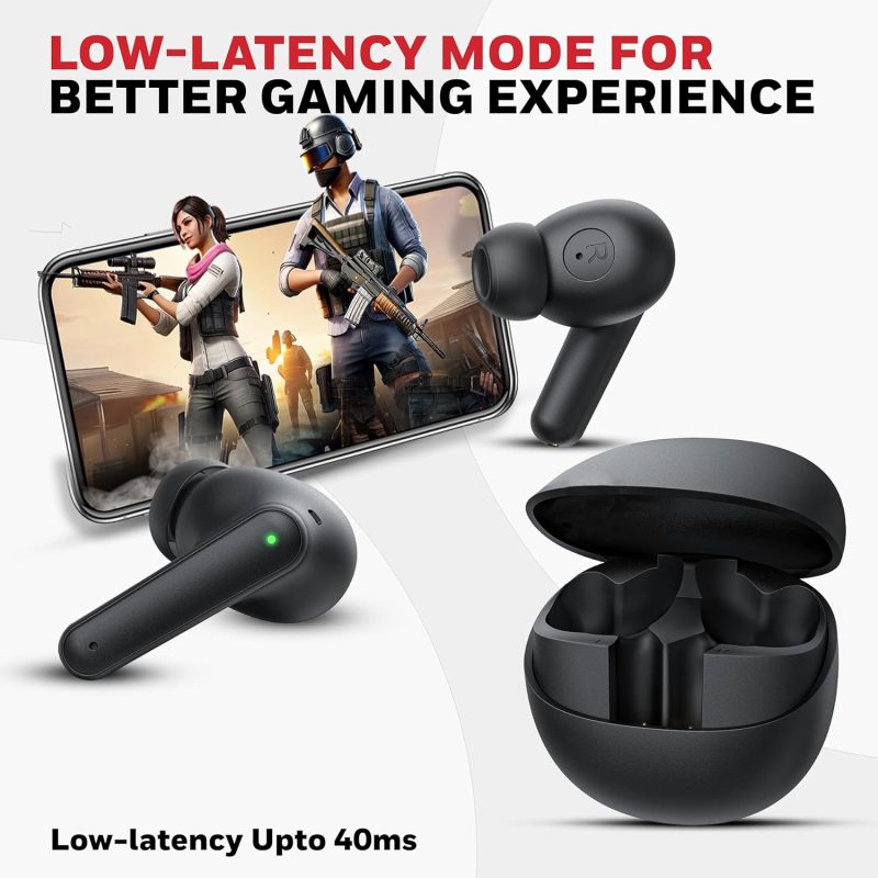 Honeywell Moxie V1400 Truly Wireless Earbuds (Black) - HC000323/AUD/TWS/BLK