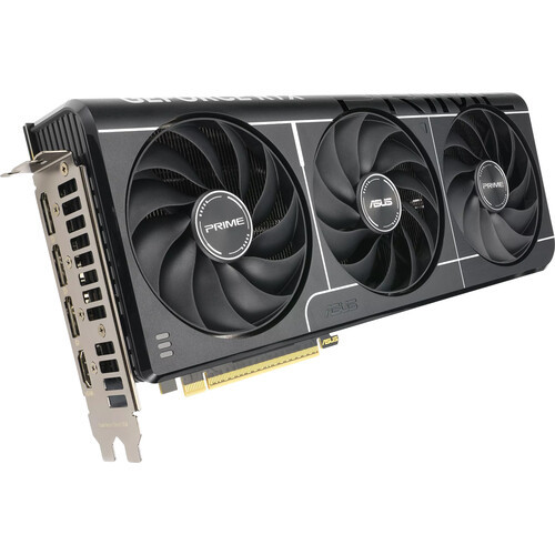 ASUS PRIME GeForce RTX? 5070 12GB GDDR7 (PCIe? 5.0, HDMI?/DP 2.1, 2.5-slot, protective PCB coating, axial-tech fans) - PRIME-RTX5070-12G