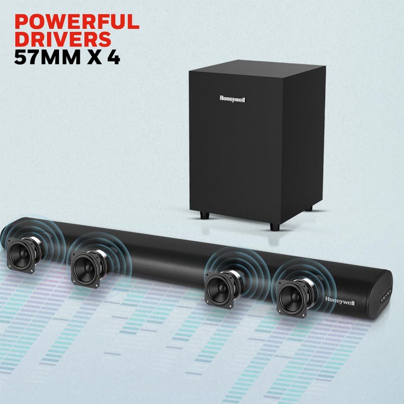 Honeywell Trueno U2000 Soundbar - HC000258/AUD/SB/U2000/BLK