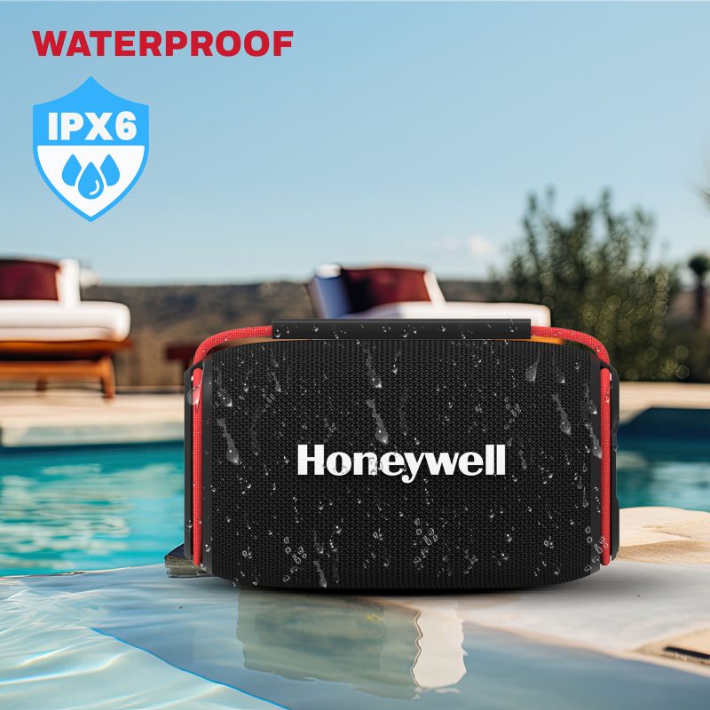 Honeywell Suono P400 Bluetooth Speaker (Black) - HC000117/AUD/BTS/P400/BLK