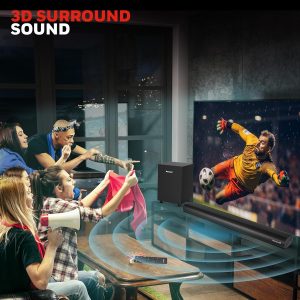 Honeywell Trueno U2000 Soundbar - HC000258/AUD/SB/U2000/BLK
