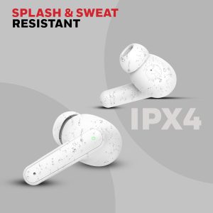 Honeywell Moxie V1400 Truly Wireless Earbuds (White) - HC000324/AUD/TWS/WHT