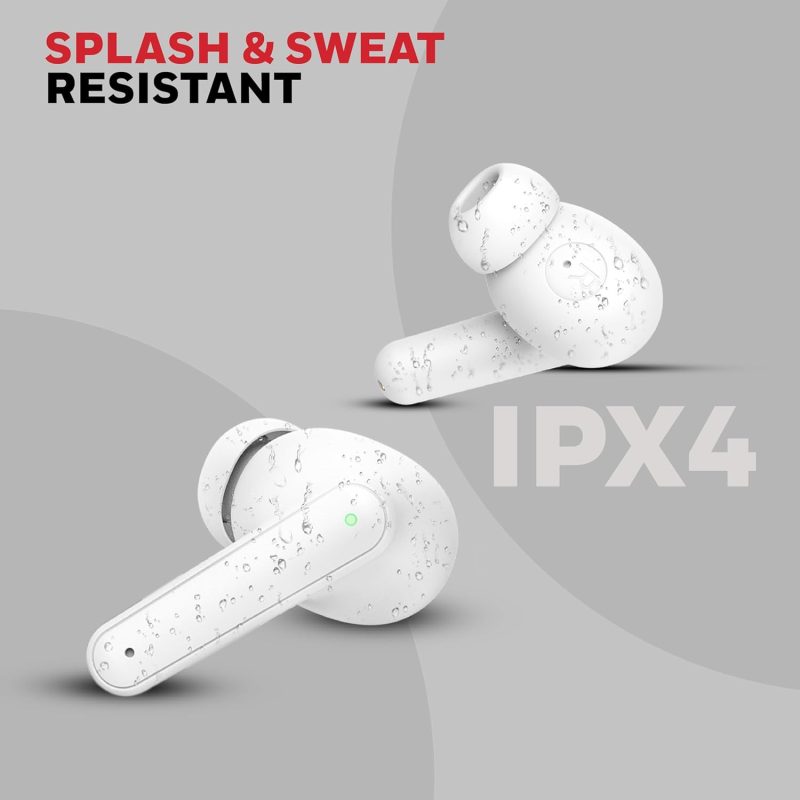 Honeywell Moxie V1400 Truly Wireless Earbuds (White) - HC000324/AUD/TWS/WHT