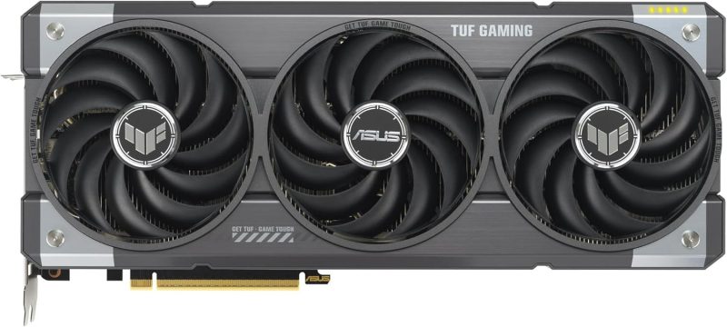 ASUS TUF Gaming GeForce RTX? 5070 Ti 16GB GDDR7 OC Edition (PCIe? 5.0, HDMI?/DP 2.1, 3.125-slot, military-grade components, protective PCB coating, axial-tech fans) - TUF-RTX5070Ti-O16G Gaming