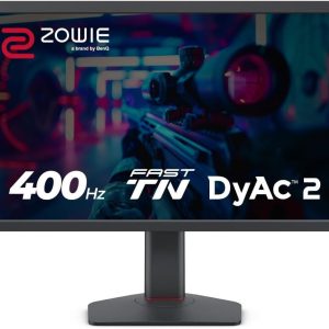 BenQ 24.1" Zowie XL2566X+ New Fast TN FHD DyAC 2 400Hz Ergonomic Esports Gaming Monitor
