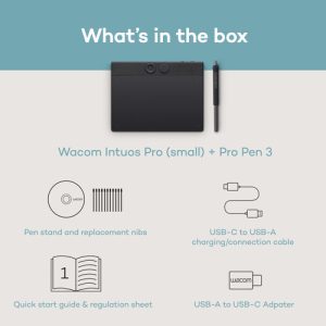 Wacom Intuos Pro Small USB Bluetooth with Wacom Pro Pen 3 - PTK470K0C