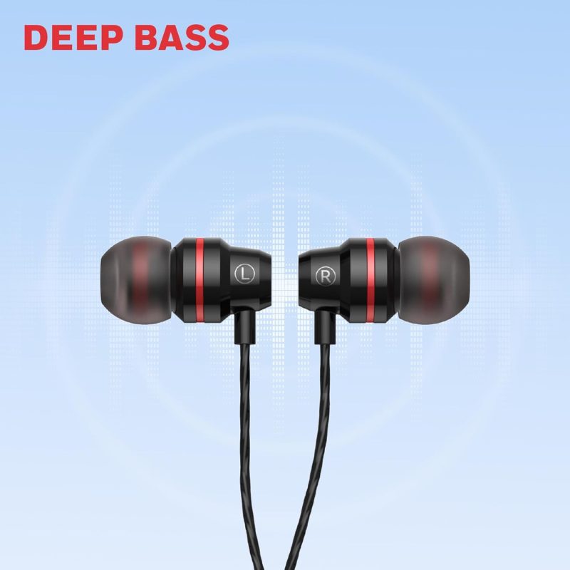 Honeywell Moxie V50 Wired Earphone (Black) - HC000401/AUD/WEP/BLK/3.5