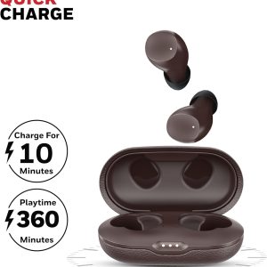 Honeywell Suono P2200 Truly Wireless Earbuds (Brown) - HC000328/AUD/TWS/BRW