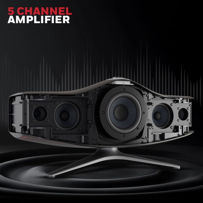 Honeywell Aviator Hi-Fi Speaker (Dark Grey) - HC000502/AUD/AVT/DGRY