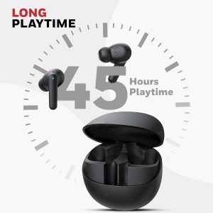 Honeywell Moxie V1400 Truly Wireless Earbuds (Black) - HC000323/AUD/TWS/BLK
