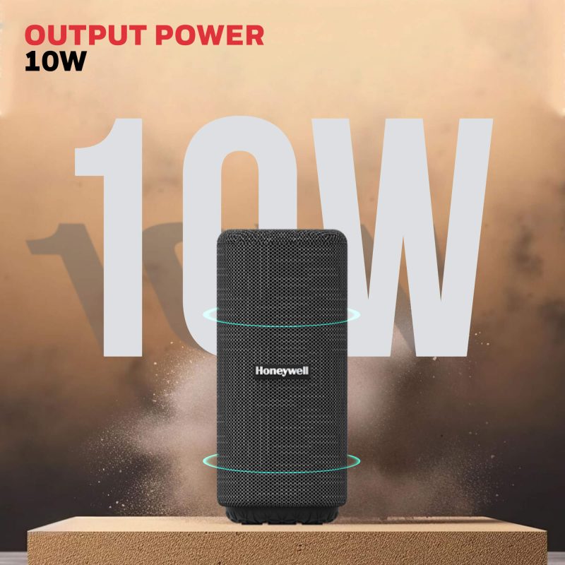 Honeywell Suono P300 Bluetooth Speaker (Black) - HC000115/AUD/BTS/P300/BLK