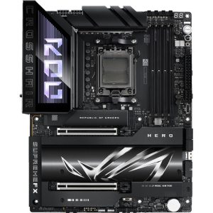 Asus ROG Crosshair X870E Hero AM5 Socket PCIe 5.0 DDR5 WiFi 7 Polymo Lighting II USB 4 Motherboard BUNDLE AMD R7-9800X3D Set