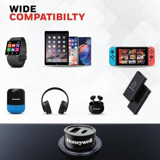 Honeywell Micro CLA 45W PD Smart Car Charger - HC000053/CHG/CLA/BLK/PD/45W