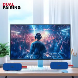 Honeywell Trueno U300 Bluetooth Speaker (Blue) - HC000119/AUD/BTS/U300/BLU