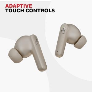 Honeywell Moxie V1400 Truly Wireless Earbuds (Camel) - HC000325/AUD/TWS/CML