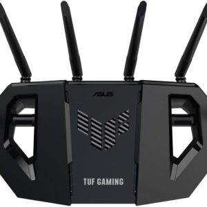 Asus Gaming TUF-BE6500 Dual Band WiFi 7 6500 Mbps AiMesh Ai Protection Pro Extendable Gaming Router
