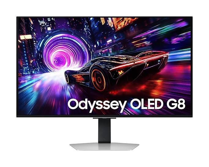 Samsung 32" Odyssey QD-OLED G8 G81SF LS32FG812SEXXS 4K HDR10+ Freesyync Premium Pro 280Hz 0.03ms Ergonomic Gaming Monitor