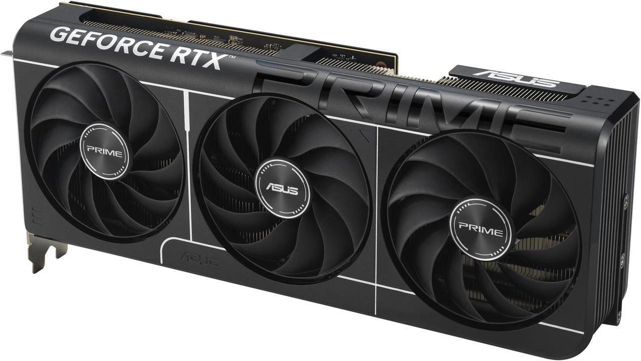 Asus Prime GeForce RTX? 5070 Ti 016G OC Edition GDDR7  (PCIe? 5.0, 16GB GDDR7, HDMI?/DP 2.1, 2.5-slot, Axial-tech fans, Dual BIOS) - PRIME-RTX5070TI-O16G