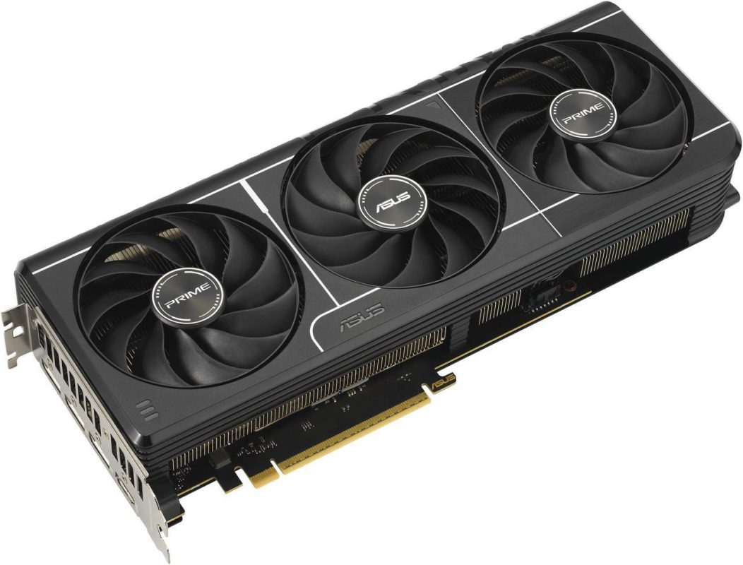 Asus Prime GeForce RTX? 5070 Ti 016G OC Edition GDDR7  (PCIe? 5.0, 16GB GDDR7, HDMI?/DP 2.1, 2.5-slot, Axial-tech fans, Dual BIOS) - PRIME-RTX5070TI-O16G