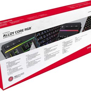 HyperX Alloy Core RGB Membrane US Layout Wired Gaming Keyboard - 4P4F5AA