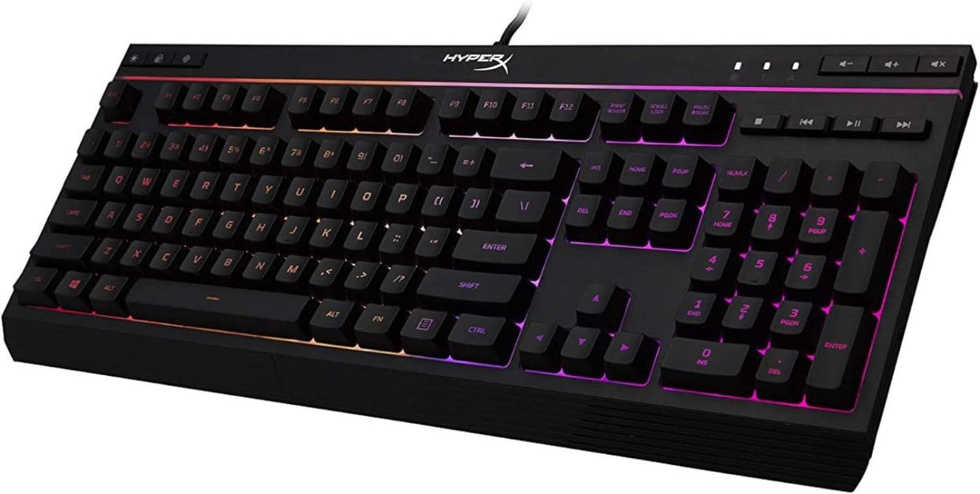HyperX Alloy Core RGB Membrane US Layout Wired Gaming Keyboard - 4P4F5AA