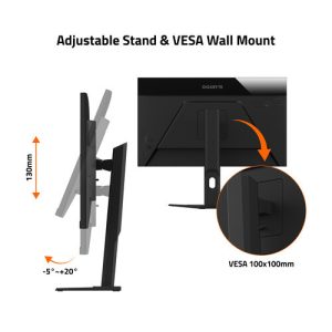 Gigabyte 27" M27QA IPS QHD HDR400 Freesync 180Hz 1ms Gaming Monitor